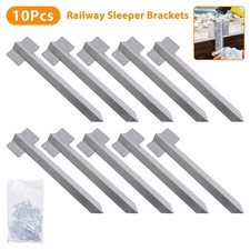 10 x Railway Sleeper Brackets