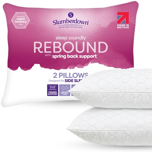 Rebound quilted pillow firm - quilted,
