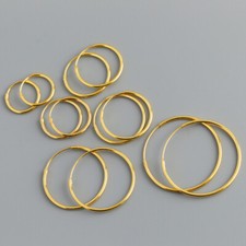 18ct Gold Sleeper Hoop