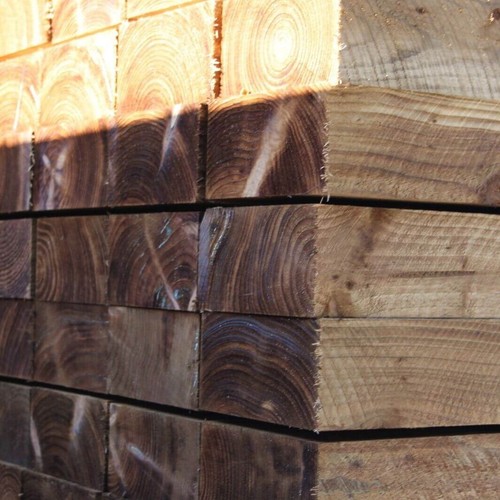 Timber railway sleepers - timber,