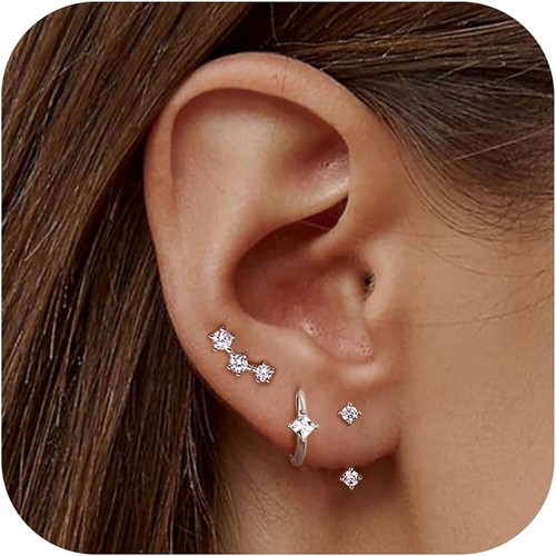 3pcs 925 sterling - 3pcs, silver